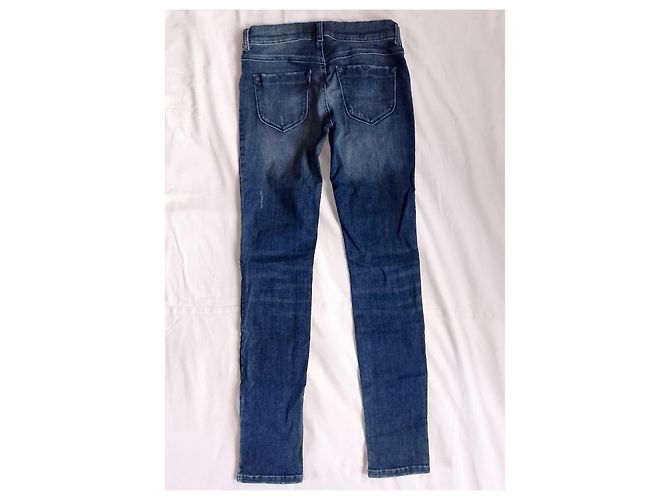 Diesel Livier S vaqueros super slim cintura baja stretch Azul - vista 8
