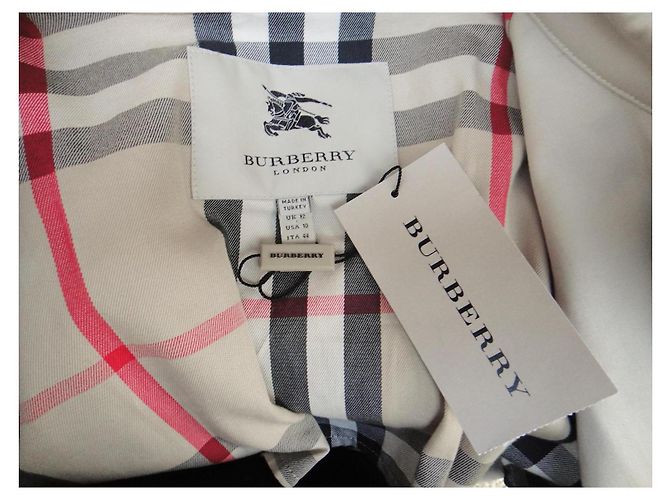 Burberry Mini Trench Algodón Beige - vista 3