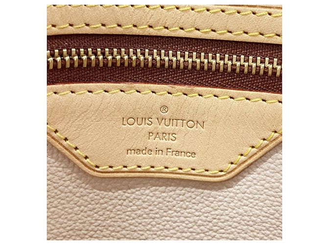 Borsa Tote Louis Vuitton Monogram Bucket GM Marrone - vista 5
