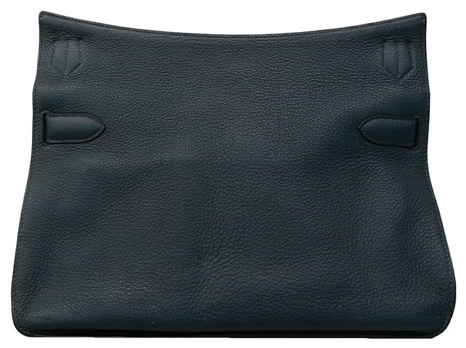 Hermès Bolso de hombro Hermes Jypsiere 34 Azul marino - vista 15