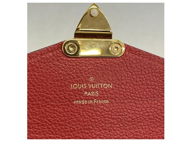 Louis Vuitton Monogram Portefeuille Pallas Long Wallet Castaño Fucsia - vista 4