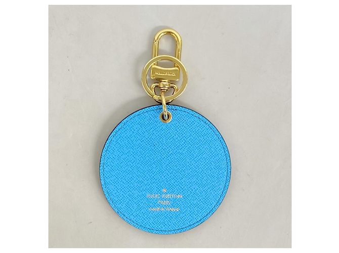 Portachiavi Monogram Vivienne Louis Vuitton Marrone Blu - vista 4