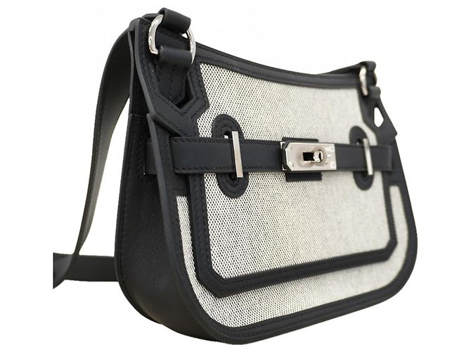 Hermès Borsa a tracolla Hermes Jypsiere Mini Nero - vista 2