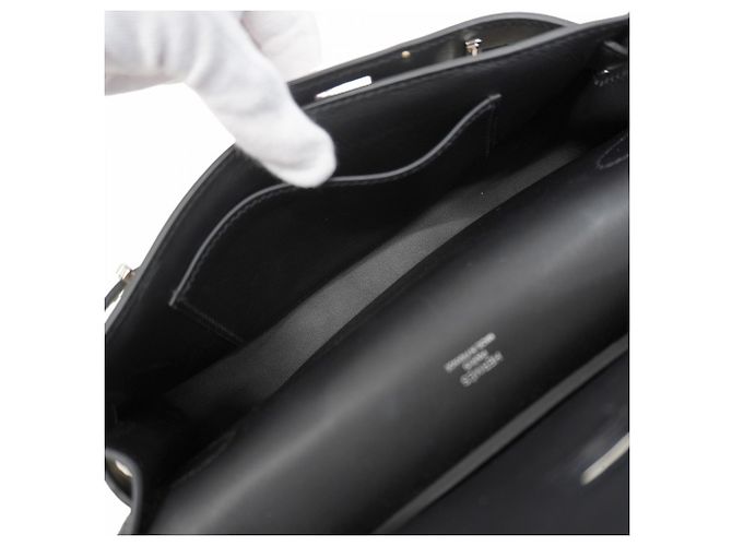 Hermès Borsa a tracolla Hermes Jypsiere Mini Nero - vista 4