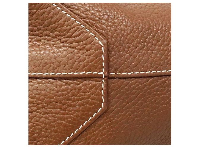 Hermès Borsa Tote Hermes Double Sens 36 Marrone - vista 11