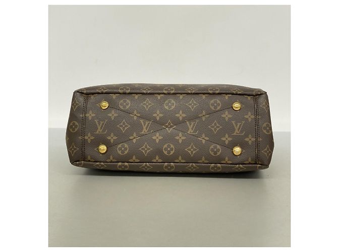Borsa Louis Vuitton Monogram Pallas in Saffron D'oro - vista 3