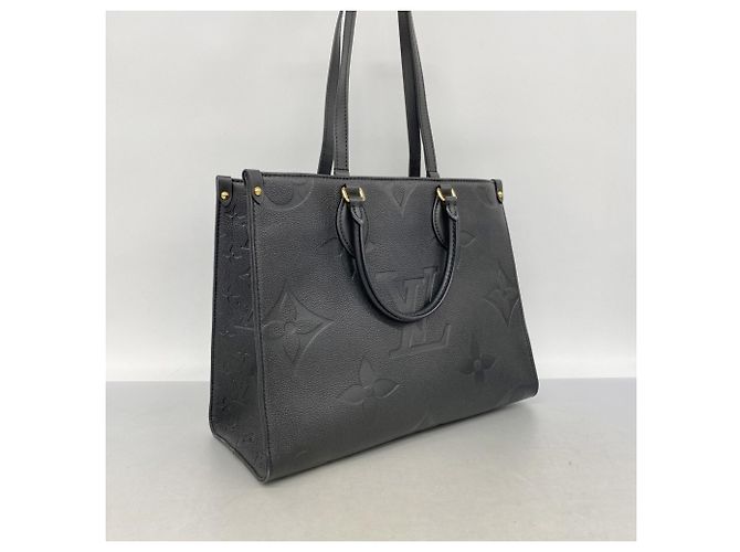 Borsa Tote Louis Vuitton Monogram Empreinte OnTheGo MM Nero - vista 2