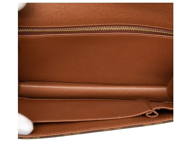 Louis Vuitton Pochette Dame PM Marrone Monogram - vista 4