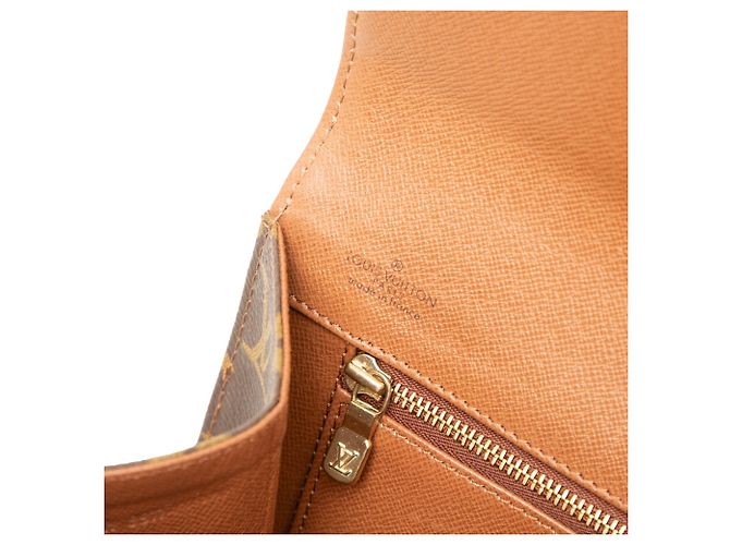 Louis Vuitton Pochette Dame PM Marrone Monogram - vista 5