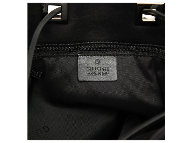 Borsa a tracolla Gucci in tela GG nera Nero - vista 5