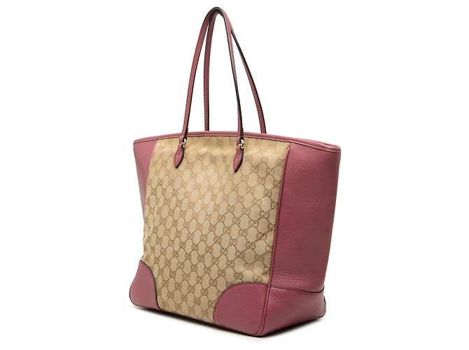 Gucci Beige GG Canvas Bree Tote - Ansicht 2