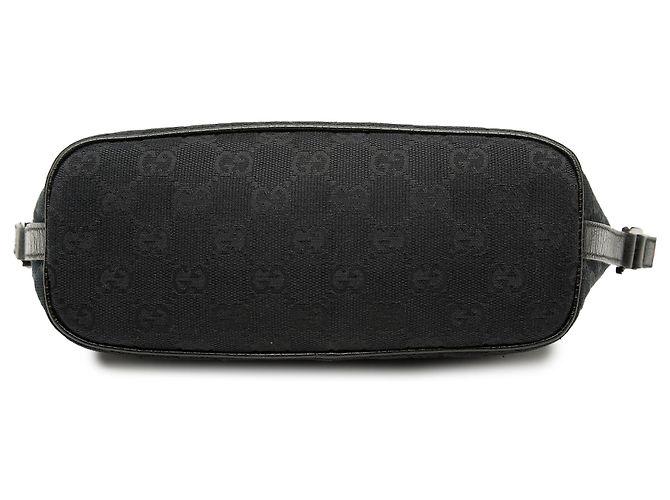 Gucci Black GG Canvas Web Boat Nero - Ansicht 3