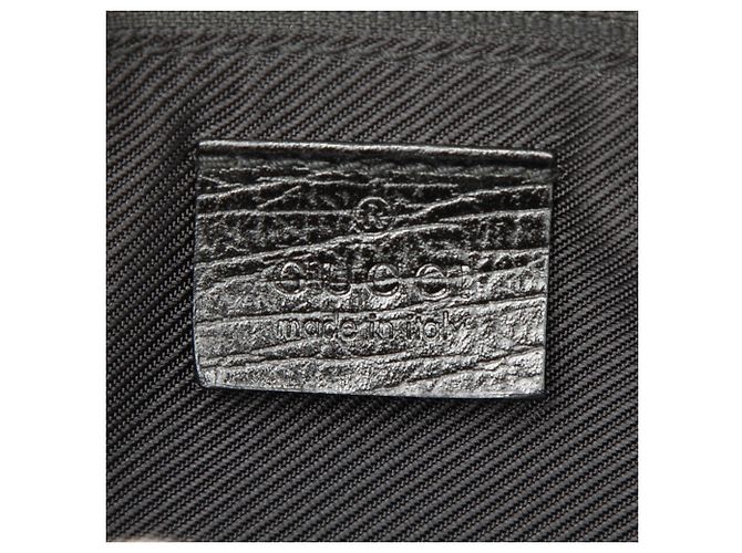 Gucci Black GG Canvas Web Boat Nero - Ansicht 5