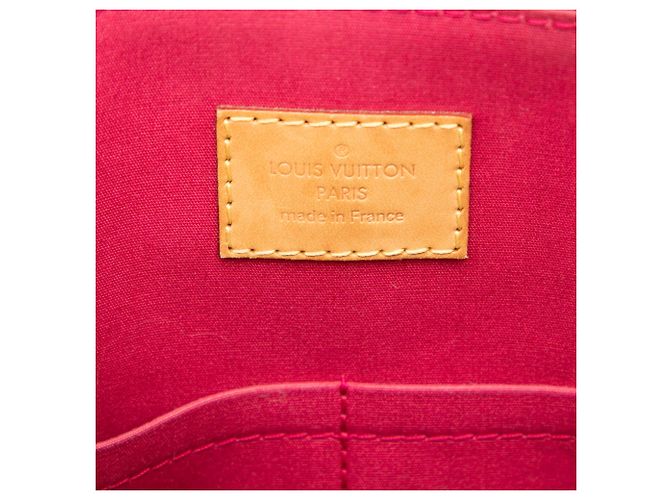 Louis Vuitton Alma PM Monogram Vernis rosso - vista 5