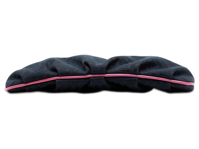 Fendi Pouch aus schwarzem Zucchino Canvas - Ansicht 3