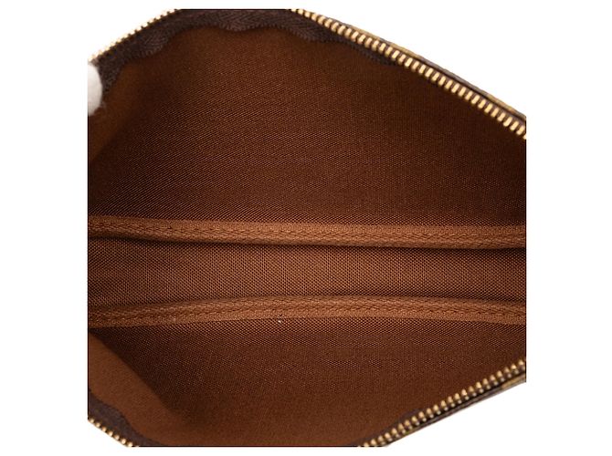 Louis Vuitton Pochette Accessoires Monogram Marrón Castaño - vista 4