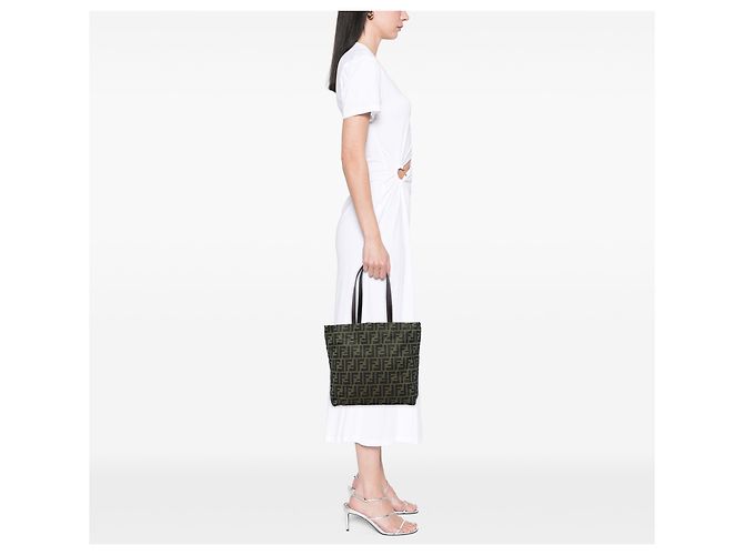 Fendi Zucca Canvas Tote in Braun - Ansicht 5