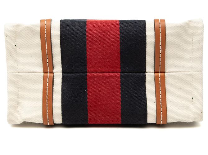Tote in mini tela beige con G intrecciato Gucci - vista 3