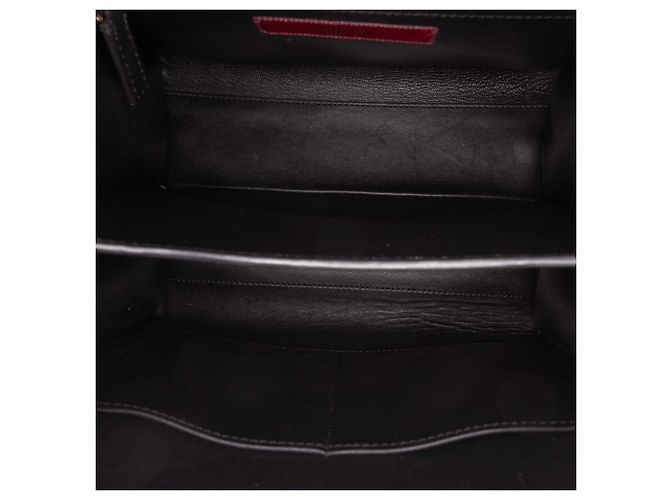 Sac cabas Valentino en cuir noir Rockstud - vue 4