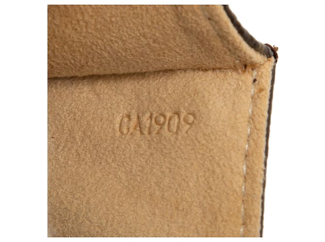 Louis Vuitton Marrone Monogram Pochette Twin GM - vista 6