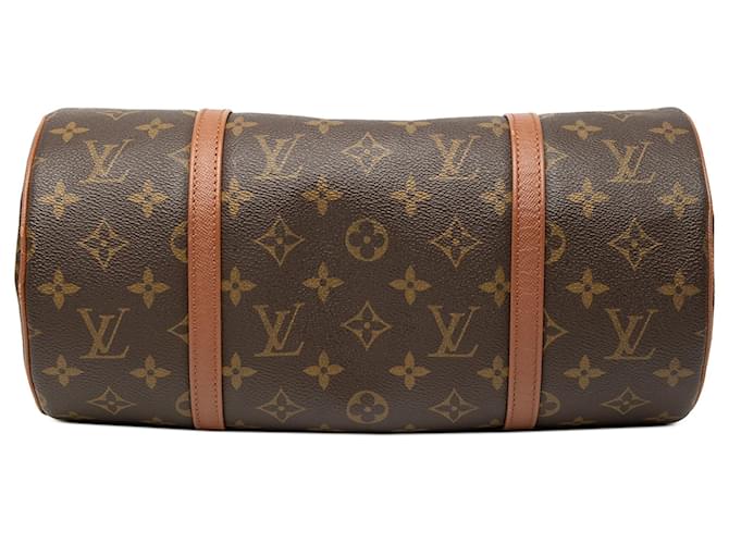 Louis Vuitton Marrone Monogram Papillon 30 - vista 3