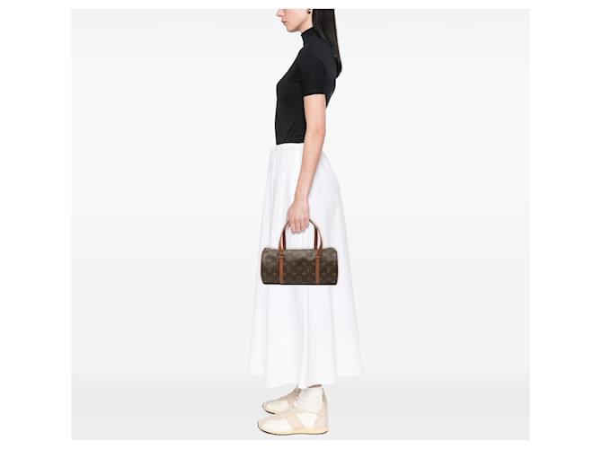 Louis Vuitton Marrone Monogram Papillon 30 - vista 7