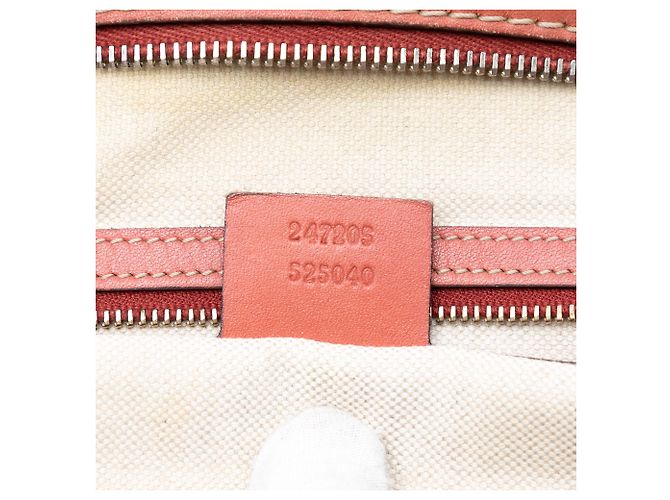 Gucci Beige Medium GG Canvas Web Joy Boston Tasche - Ansicht 6