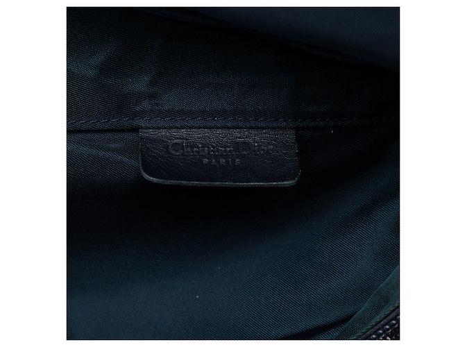 Pochette Saddle in tela Blue Diorissimo Blu navy - vista 5