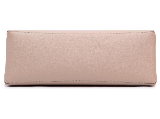 Twist Borsa Tote Lockme Shopper in pelle marrone Louis Vuitton Carne - vista 3