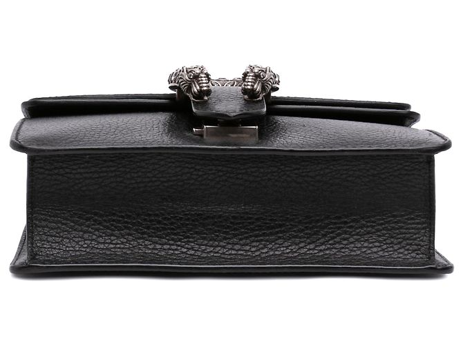 Gucci Dionysus tracolla piccola in vitello nero - vista 3