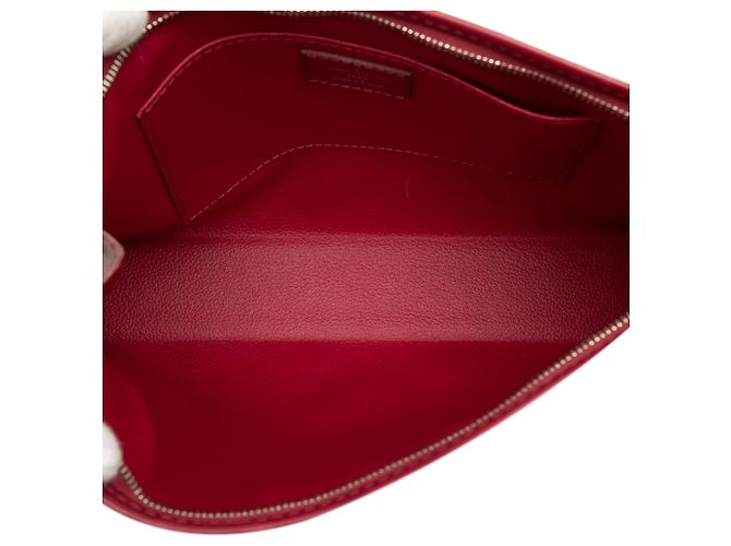 Pochette da toilette Louis Vuitton in Toile Epi rosso 26 - vista 4
