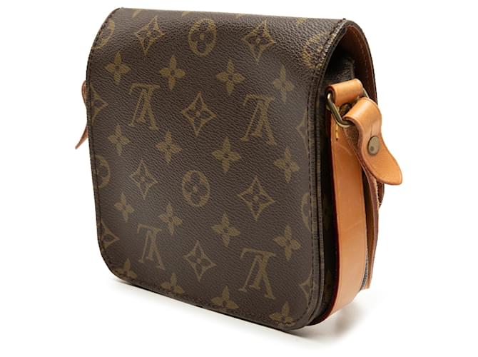 Louis Vuitton Brown Monogram Cartouchiere PM - view 2