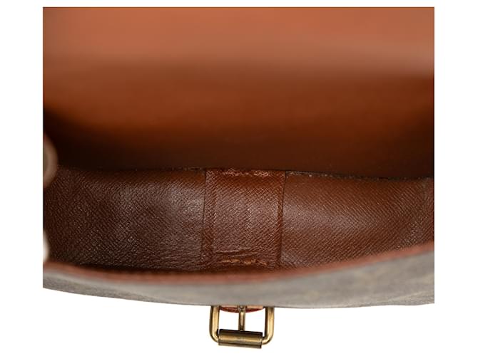 Louis Vuitton Brown Monogram Cartouchiere PM - view 4