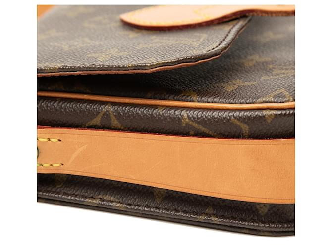Louis Vuitton Brown Monogram Cartouchiere PM - view 7