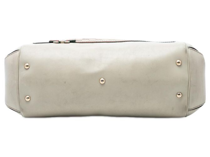 Borsa Mayfair in tela GG beige di Gucci - vista 3