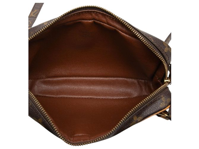 Louis Vuitton Pochette Marly Bandouliere Marrone Monogram - vista 4
