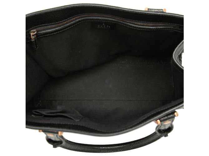 Gucci Nailhead Tote aus schwarzem GG Canvas - Ansicht 4