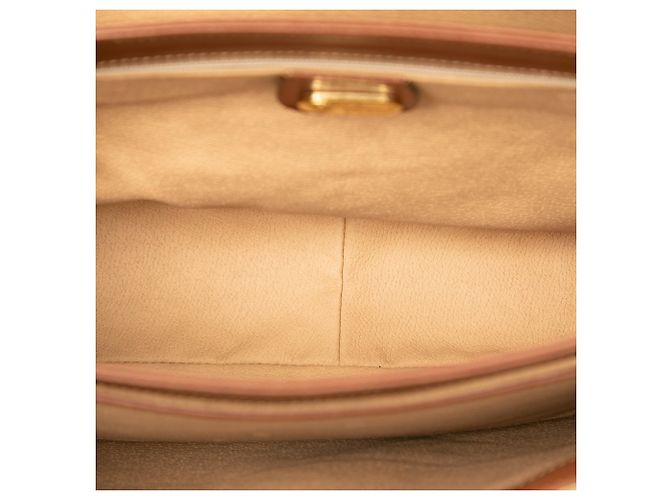 Borsa a Spalla Gucci Beige Micro GG Supreme - vista 4