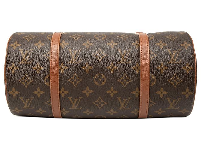Louis Vuitton Marrone Monogram Papillon 30 - vista 3