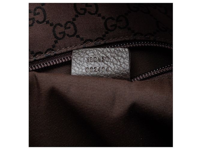 Tote Gucci in tela GG marrone Marrone scuro - vista 6