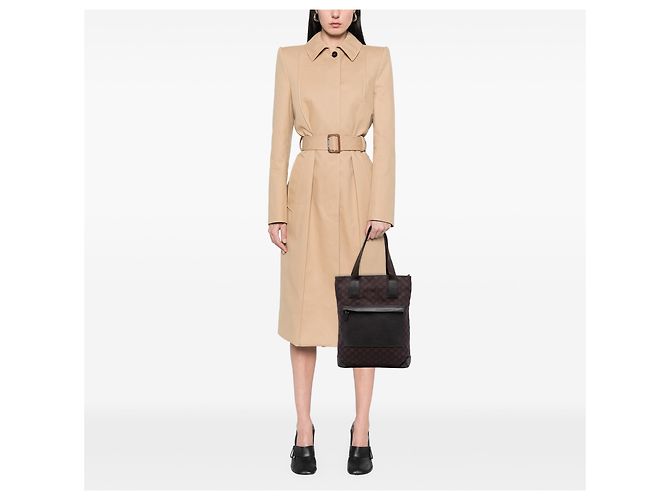 Tote Gucci in tela GG marrone Marrone scuro - vista 7