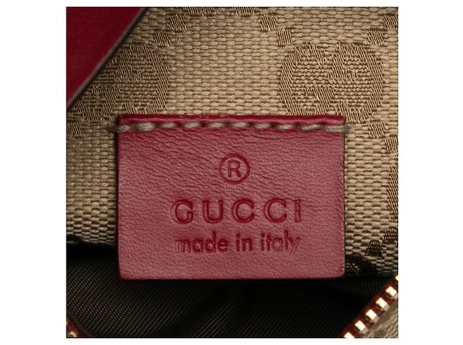 Borsa a tracolla Gucci Beige GG Canvas Web Double Pocket - vista 5