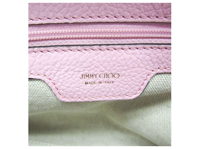Borsa Tote Sophia Small in pelle borchiata Jimmy Choo Rosa - vista 16