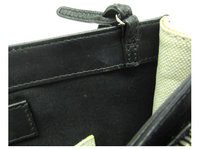Borsa a Spalla Pochette Navy Balenciaga Nero Bianco sporco - vista 15