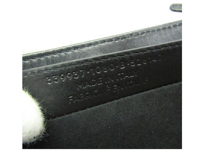 Borsa a Spalla Pochette Navy Balenciaga Nero Bianco sporco - vista 17