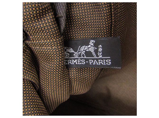 Hermès Borsa Tote Hermes Her Line MM Marrone - vista 11