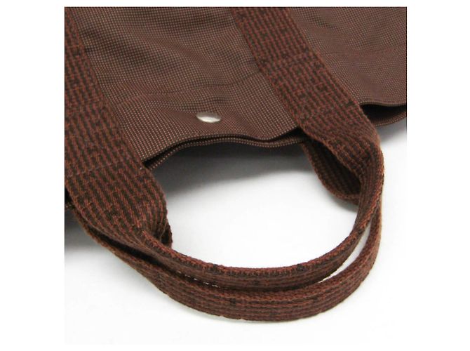 Hermès Borsa Tote Hermes Her Line MM Marrone - vista 8
