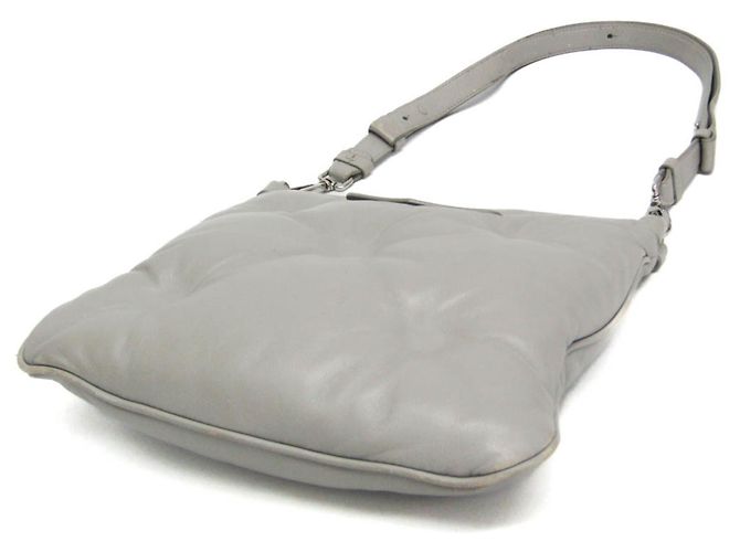 Maison Martin Margiela Borsa a tracolla in pelle Maison Margiela GLAM SLAM Grigio - vista 2