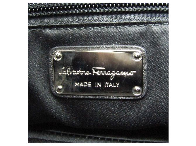 Borsa Salvatore Ferragamo Gancini Sofia Nero - vista 17