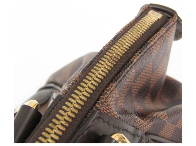 Borsa a tracolla Louis Vuitton Damier Verona PM N41117 Damier ebene - vista 11